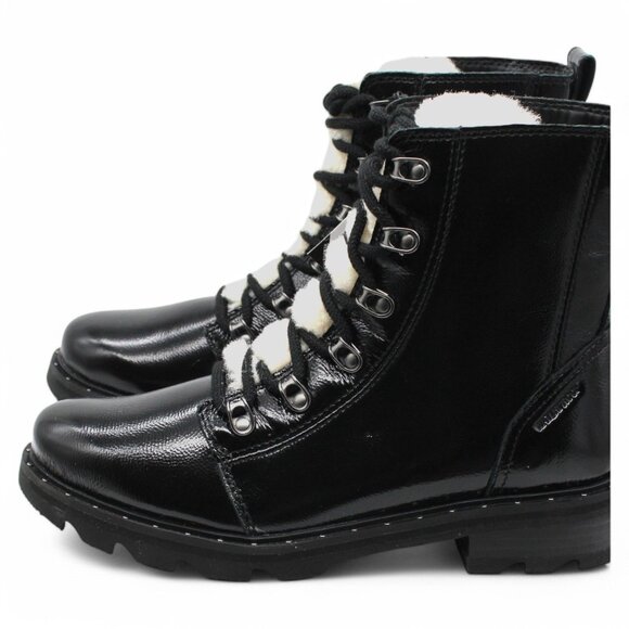 Sorel Women's Lennox Lace Cozy Lug Sole Booties Women's Shoes - Picture 6 of 8